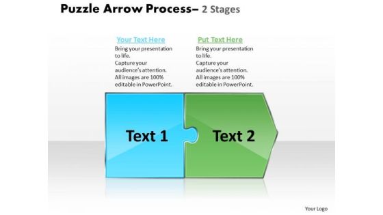 Consulting Diagram Puzzle 2 Stages Consulting Diagram Puzzle 2 Stages