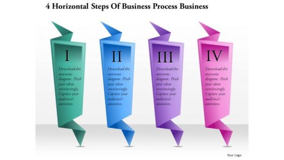 Consulting Slides 4 Horizontal Steps Of Business Process Business Presentation Consulting Slides 4 Horizontal Steps Of Business Process Business Presentation