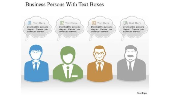 Consulting Slides Business Persons With Text Boxes Business Presentation Consulting Slides Business Persons With Text Boxes Business Presentation
