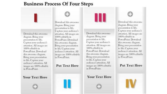 Consulting Slides Business Process Of Four Steps Business Presentation Consulting Slides Business Process Of Four Steps Business Presentation