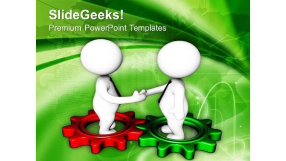 Cooperation Between Two Teams Business Growth PowerPoint Templates Ppt Backgrounds For Slides 0613 Cooperation Between Two Teams Business Growth PowerPoint Templates Ppt Backgrounds For Slides 0613