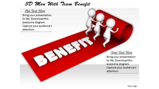 Corporate Business Strategy 3d Men With Team Benefit Concepts Corporate Business Strategy 3d Men With Team Benefit Concepts