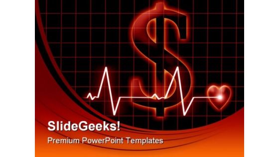 Cost Of Health Care Medical PowerPoint Template 0610 Cost Of Health Care Medical PowerPoint Template 0610
