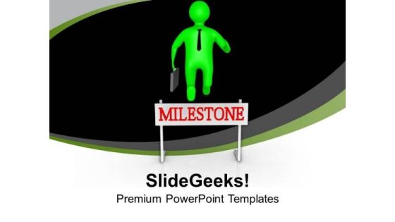 Create A Mile Stone In Business PowerPoint Templates Ppt Backgrounds For Slides 0613
