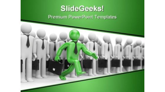 Creation Of New Business Leadership PowerPoint Templates And PowerPoint Backgrounds 0511