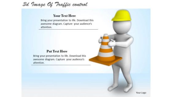 Creative Marketing Concepts 3d Image Of Traffic Control Character Modeling Creative Marketing Concepts 3d Image Of Traffic Control Character Modeling
