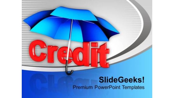Credit Under Umbrella Finance Shopping PowerPoint Templates Ppt Backgrounds For Slides 0113 Credit Under Umbrella Finance Shopping PowerPoint Templates Ppt Backgrounds For Slides 0113