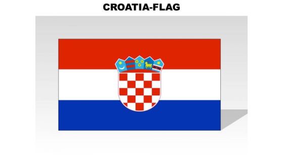 Croatia Country PowerPoint Flags