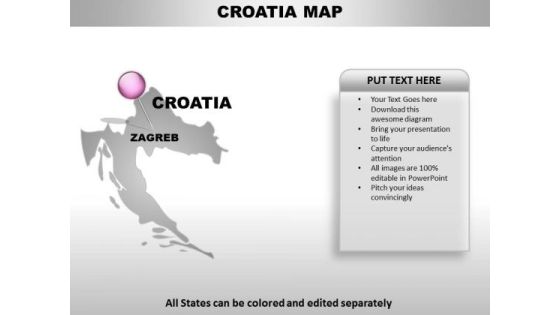 Croatia Country PowerPoint Maps