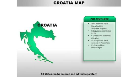 Croatia PowerPoint Maps Croatia PowerPoint Maps