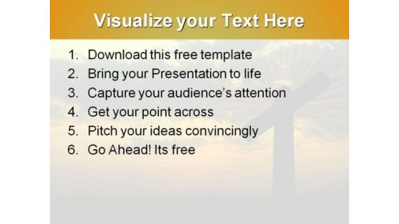 Jesus Cross PowerPoint Template