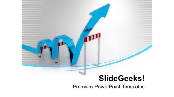 Cross All Hudles Of Your Path For Success PowerPoint Templates Ppt Backgrounds For Slides 0413 Cross All Hudles Of Your Path For Success PowerPoint Templates Ppt Backgrounds For Slides 0413