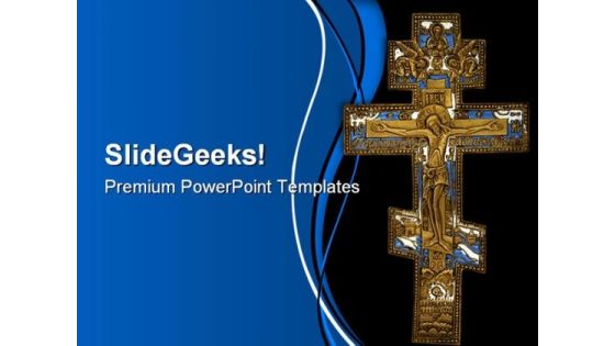 Cross Religion PowerPoint Themes And PowerPoint Slides 0211 Cross Religion PowerPoint Themes And PowerPoint Slides 0211