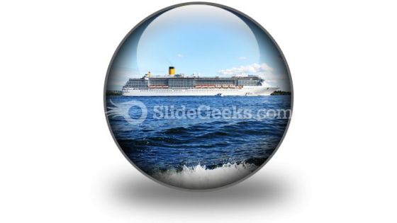 Cruise Ship PowerPoint Icon C