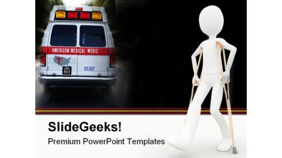 Crutches Medical PowerPoint Templates And PowerPoint Backgrounds 0311 Crutches Medical PowerPoint Templates And PowerPoint Backgrounds 0311