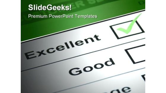 Customer Service Business PowerPoint Template 0810