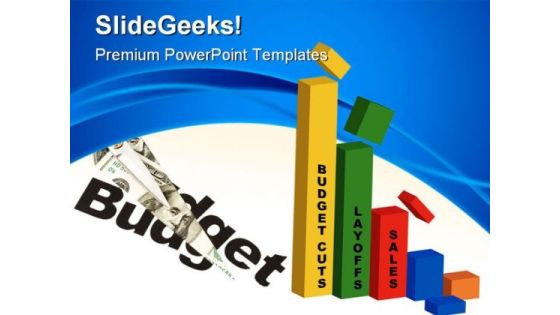 Cut Budget Expenses Business PowerPoint Templates And PowerPoint Backgrounds 0711