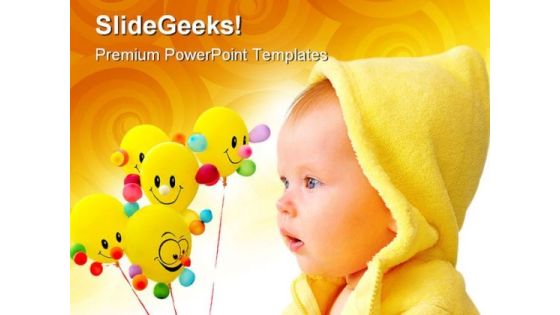 Cute Child With Balloons Baby PowerPoint Templates And PowerPoint Backgrounds 0711 Cute Child With Balloons Baby PowerPoint Templates And PowerPoint Backgrounds 0711