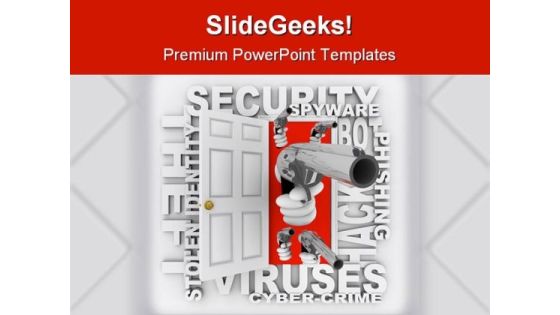 Cyber Crime Security PowerPoint Template 0810 Cyber Crime Security PowerPoint Template 0810