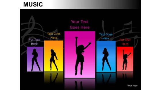 Dancing Music PowerPoint Slides And Ppt Diagram Templates