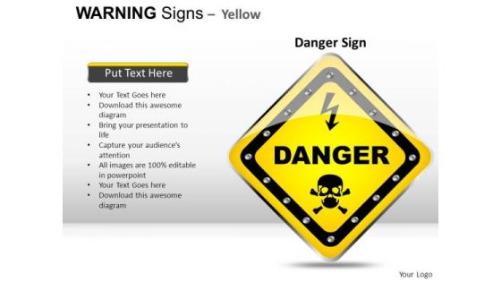 Dangerous Death Warning Signs PowerPoint Slides And Ppt Diagram Templates Dangerous Death Warning Signs PowerPoint Slides And Ppt Diagram Templates