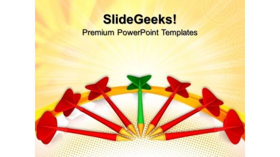 Dart Arrows Success PowerPoint Templates And PowerPoint Themes 0712 Dart Arrows Success PowerPoint Templates And PowerPoint Themes 0712