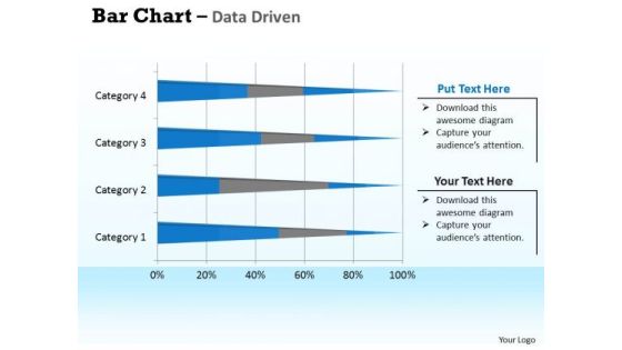 Data Analysis In Excel 3d Bar Chart For Interpretation PowerPoint Templates