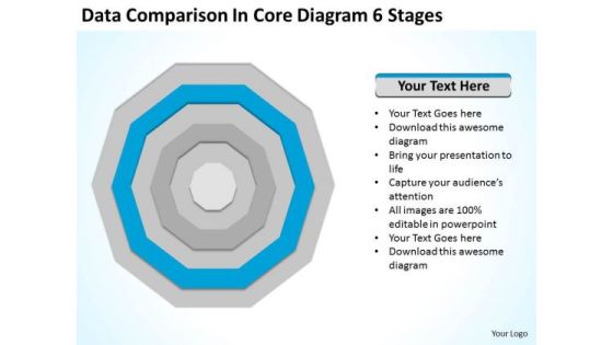 Data Comparison In Core Diagram 6 Stages How Do Make Business Plan PowerPoint Templates Data Comparison In Core Diagram 6 Stages How Do Make Business Plan PowerPoint Templates