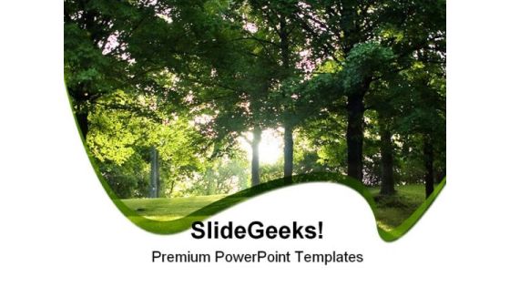 Dawn Sunbeams In Forest Nature PowerPoint Themes And PowerPoint Slides 0411 Dawn Sunbeams In Forest Nature PowerPoint Themes And PowerPoint Slides 0411