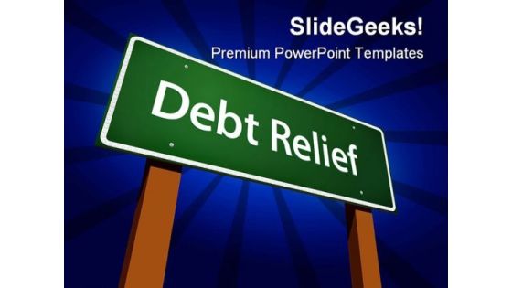 Debt Relief Finance PowerPoint Templates And PowerPoint Backgrounds 0611 Debt Relief Finance PowerPoint Templates And PowerPoint Backgrounds 0611