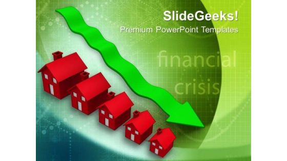Decrease In Prices Of Houses Real Estate PowerPoint Templates Ppt Backgrounds For Slides 0113 Decrease In Prices Of Houses Real Estate PowerPoint Templates Ppt Backgrounds For Slides 0113