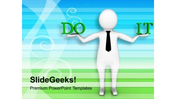 Dedicated For The Work Business Concept PowerPoint Templates Ppt Backgrounds For Slides 0713