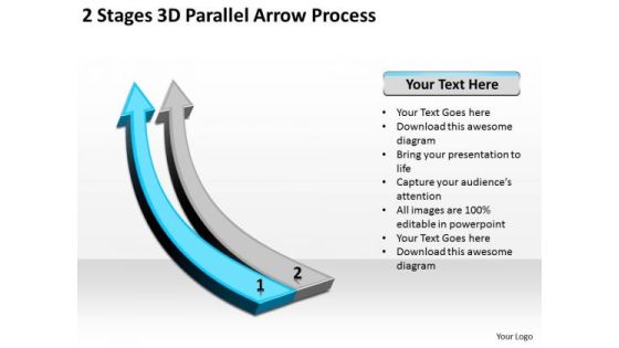 Define Parallel Processing 2 Stages 3d Arrow PowerPoint Templates Define Parallel Processing 2 Stages 3d Arrow PowerPoint Templates