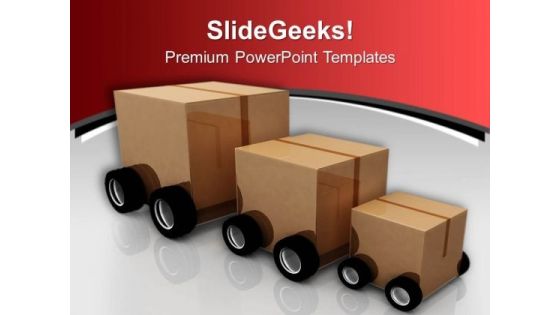 Deliver The Parcel Transportation PowerPoint Templates Ppt Backgrounds For Slides 0513 Deliver The Parcel Transportation PowerPoint Templates Ppt Backgrounds For Slides 0513