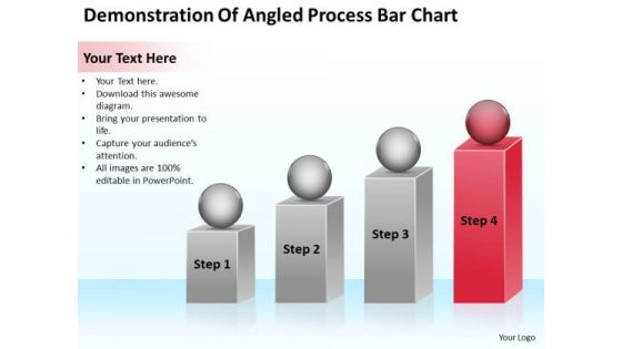 Demonstration Of Angled Process Bar Chart Ppt Business Plan PowerPoint Slide Demonstration Of Angled Process Bar Chart Ppt Business Plan PowerPoint Slide