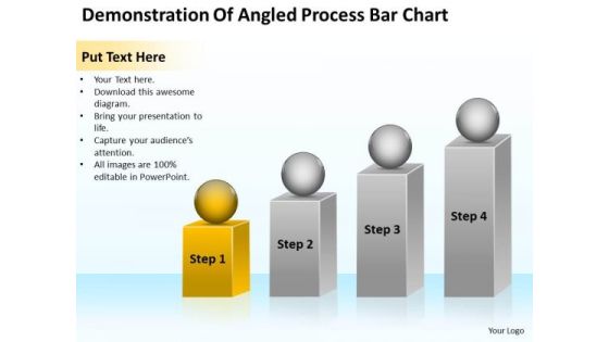 Demonstration Of Angled Process Bar Chart Ppt Business Plan PowerPoint Slides Demonstration Of Angled Process Bar Chart Ppt Business Plan PowerPoint Slides