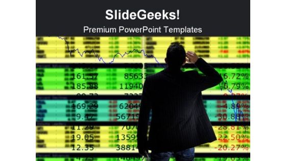 Desperately Traders Business PowerPoint Background And Template 1210 Desperately Traders Business PowerPoint Background And Template 1210