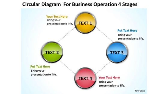 Diagram For Business Operation 4 Stages Ppt Plan PowerPoint Templates Diagram For Business Operation 4 Stages Ppt Plan PowerPoint Templates