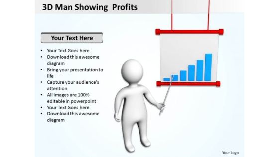 Diagram Of The Business Cycle Man Showing Profits PowerPoint Templates Ppt Backgrounds For Slides Diagram Of The Business Cycle Man Showing Profits PowerPoint Templates Ppt Backgrounds For Slides