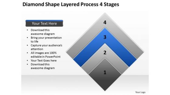 Diamond Shape Layered Process 4 Stages Business Plan PowerPoint Templates Diamond Shape Layered Process 4 Stages Business Plan PowerPoint Templates
