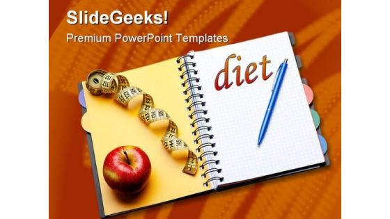 Diet Health PowerPoint Backgrounds And Templates 1210 Diet Health PowerPoint Backgrounds And Templates 1210