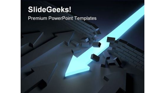 Different Directions Arrow Shapes PowerPoint Themes And PowerPoint Slides 0611 Different Directions Arrow Shapes PowerPoint Themes And PowerPoint Slides 0611