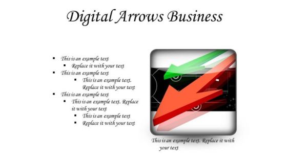 Digital Arrows Business PowerPoint Presentation Slides S Digital Arrows Business PowerPoint Presentation Slides S