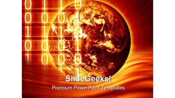 Digital World Globe PowerPoint Templates And PowerPoint Backgrounds 0411 Digital World Globe PowerPoint Templates And PowerPoint Backgrounds 0411