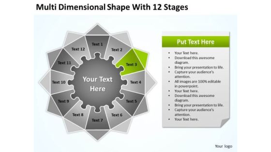 Dimensional Shape With 12 Stages Ppt Successful Business Plan Examples PowerPoint Templates Dimensional Shape With 12 Stages Ppt Successful Business Plan Examples PowerPoint Templates