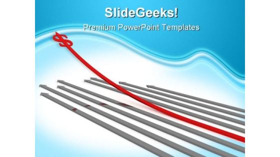 Direction Of Movement Leadership PowerPoint Templates And PowerPoint Backgrounds 0611