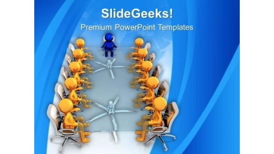 Discuss Business Related Matters With Team PowerPoint Templates Ppt Backgrounds For Slides 0613 Discuss Business Related Matters With Team PowerPoint Templates Ppt Backgrounds For Slides 0613
