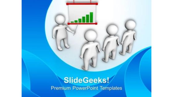 Discuss Business Results With Teammates PowerPoint Templates Ppt Backgrounds For Slides 0613 Discuss Business Results With Teammates PowerPoint Templates Ppt Backgrounds For Slides 0613
