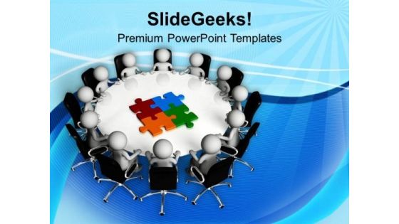Discusss The Business Problems In Team Meeting PowerPoint Templates Ppt Backgrounds For Slides 0613 Discusss The Business Problems In Team Meeting PowerPoint Templates Ppt Backgrounds For Slides 0613