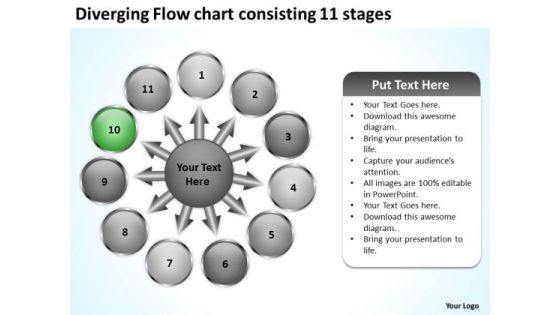 Diverging Flow Chart Consisting 11 Stages Ppt Circular Arrow Diagram PowerPoint Templates Diverging Flow Chart Consisting 11 Stages Ppt Circular Arrow Diagram PowerPoint Templates
